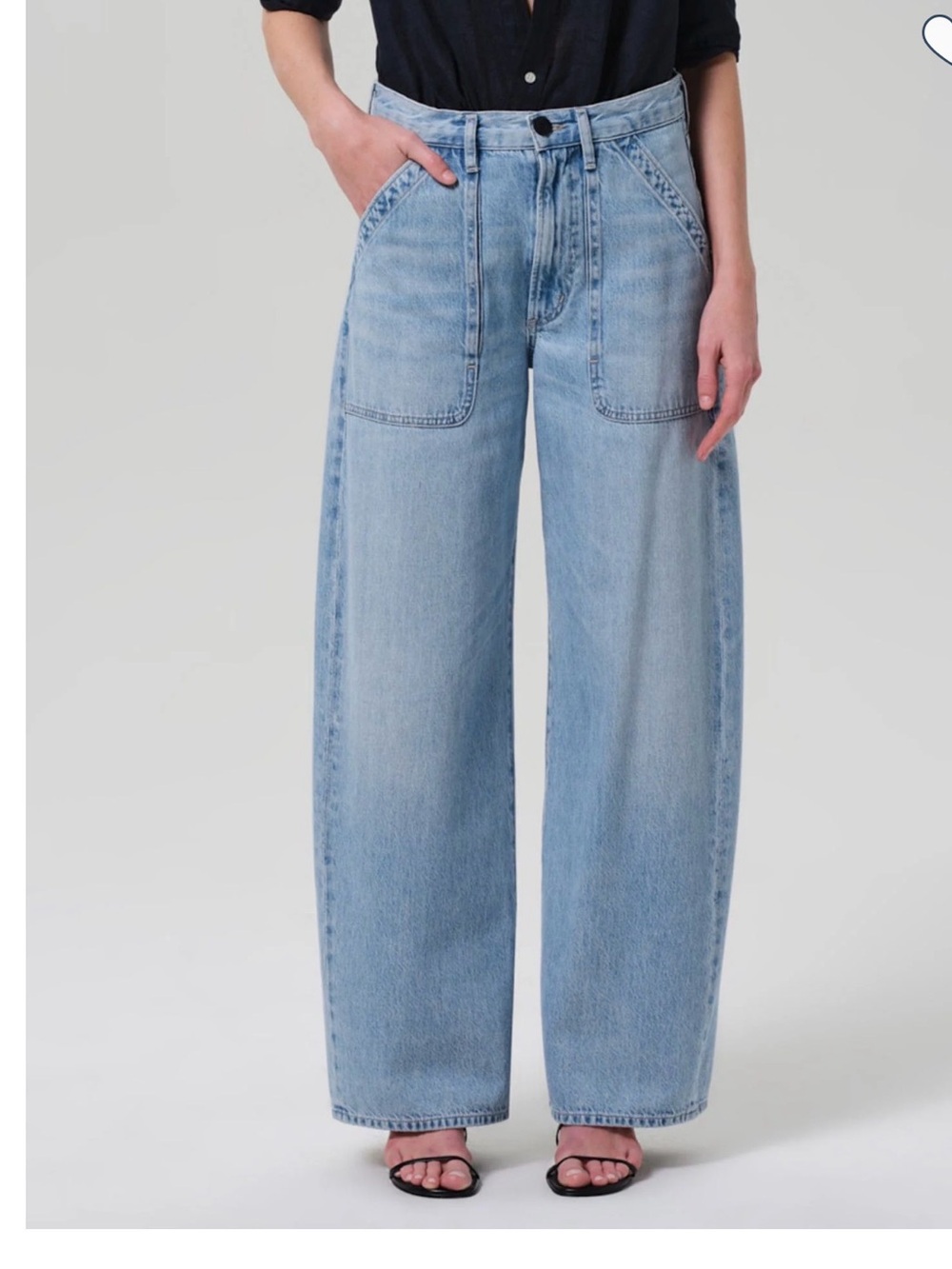 Citizens of humanity Ayla Baggy In Cloud size 27